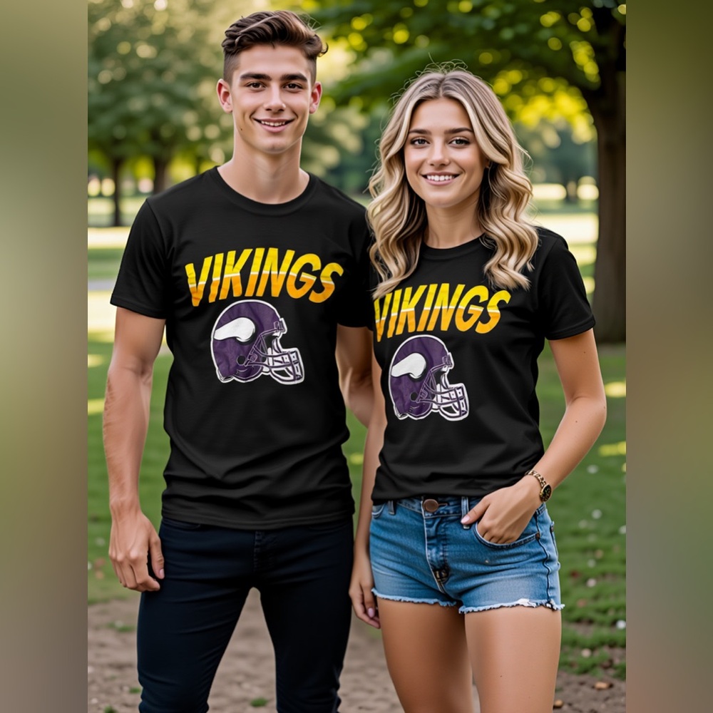 🌻5/$30🌻 NFL Minnesota Vikings Unisex Team Apparel Tee